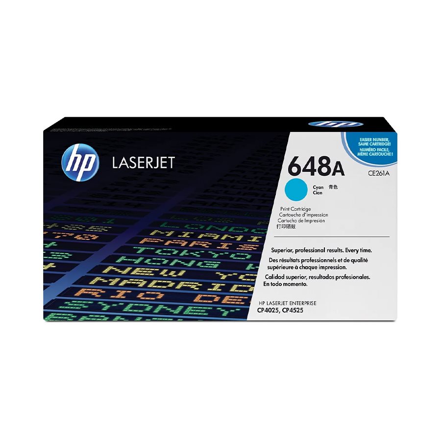 HP CE261A (648A) OEM Toner Cyan 17K