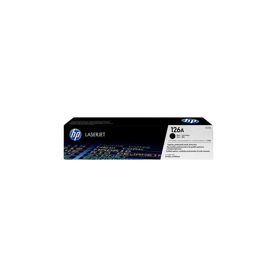 HP 126A (CE310A) OEM Toner Black 1.2K