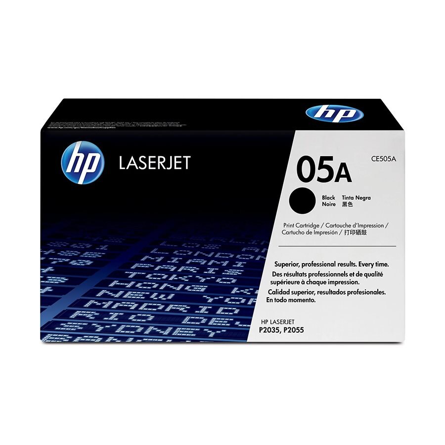 HP CE505A OEM Toner Black 2.3K