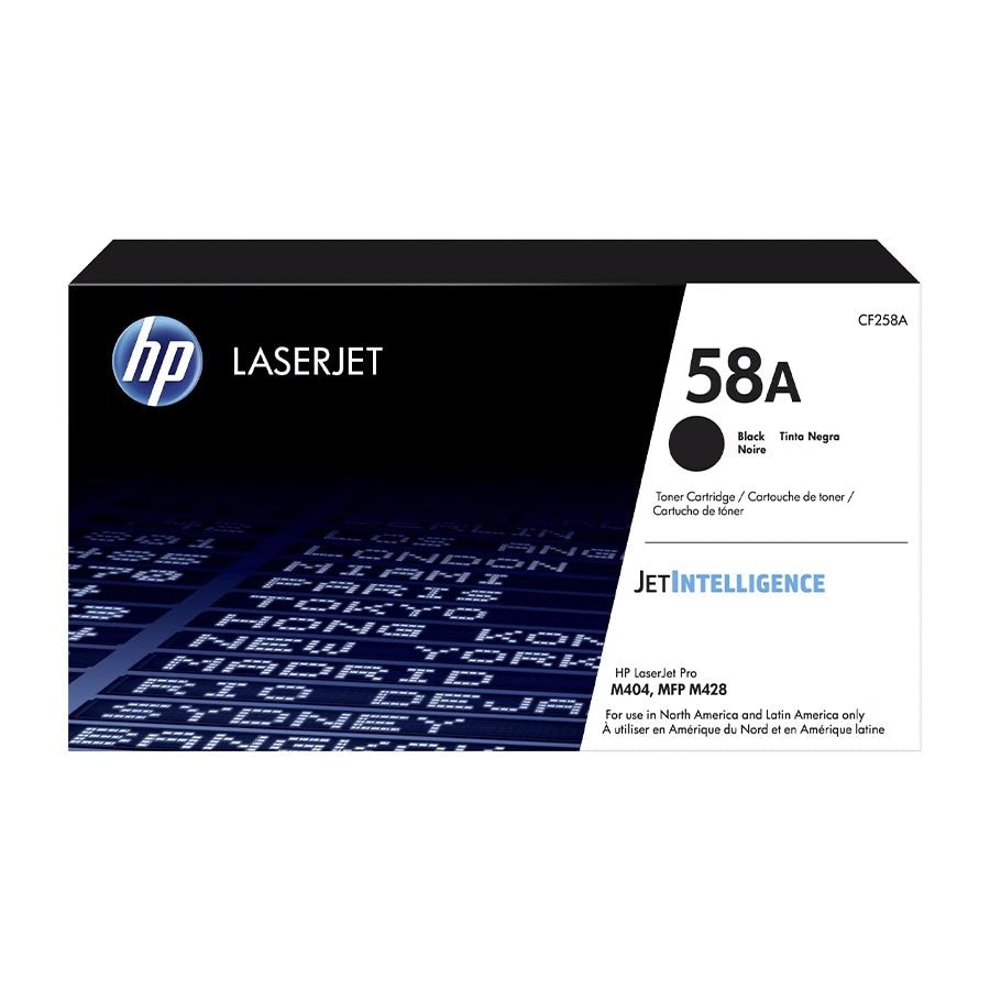 HP CF258A OEM Toner Black 3K