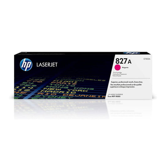 HP 827A Magenta Original LaserJet cartouche de toner, CF303A