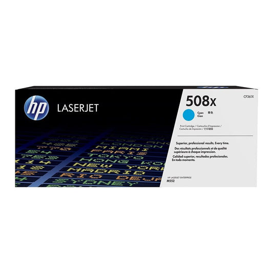 HP CF361X (508X) OEM Toner Cyan 9.5K