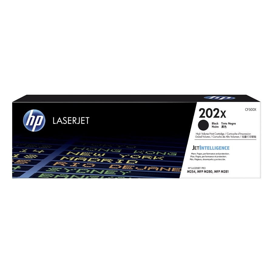 HP 202X (CF500X) OEM Black Toner 3,2K