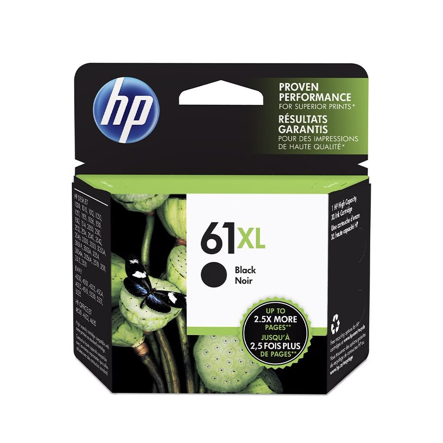 HP CH563WC (61XL) OEM Inkjet Black 480 copies