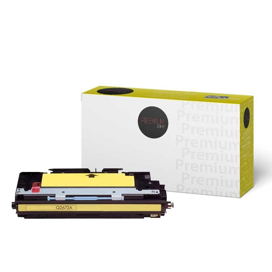 HP 3500/3750 Q2672A Reman Jaune  Premium Tone 4K