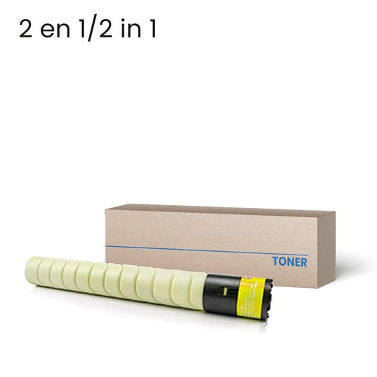 Konica Minolta TN324Y/TN512Y Alternative Jaune 26K