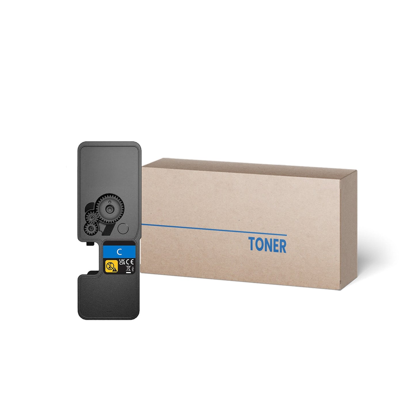 Kyocera TK-5442C (TK5442C) Alternative Cyan High Yield Toner Cartridge 2.4K
