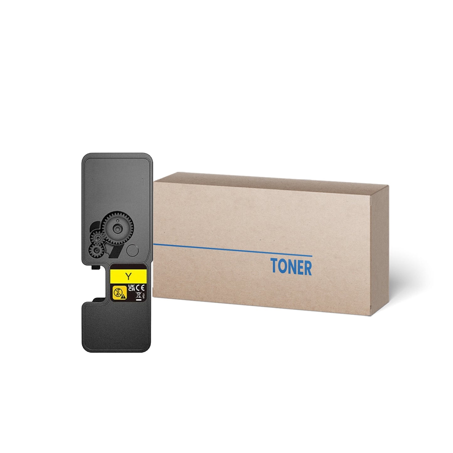 Kyocera TK-5442Y (TK5442Y) Alternative Yellow High Yield Toner Cartridge 2.4K