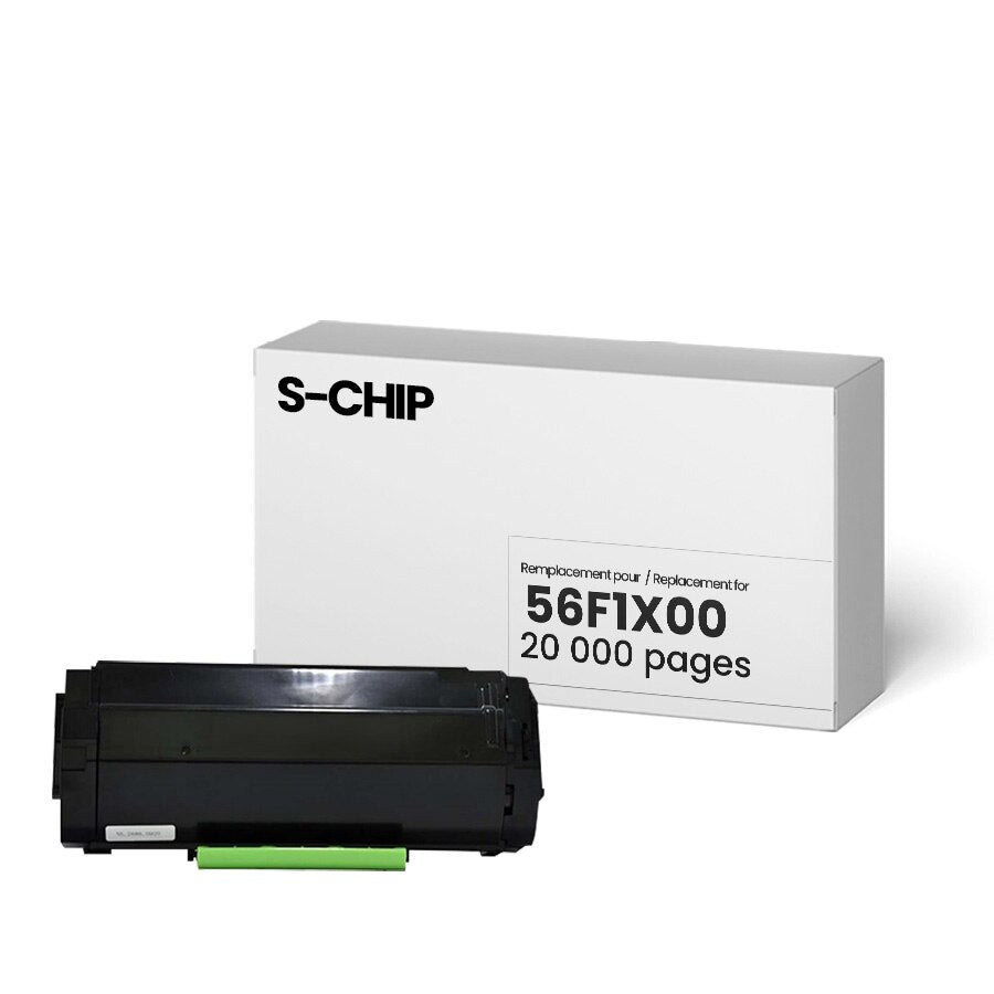 Lexmark 56F1X00 Alternative White Label S-CHIP 20K
