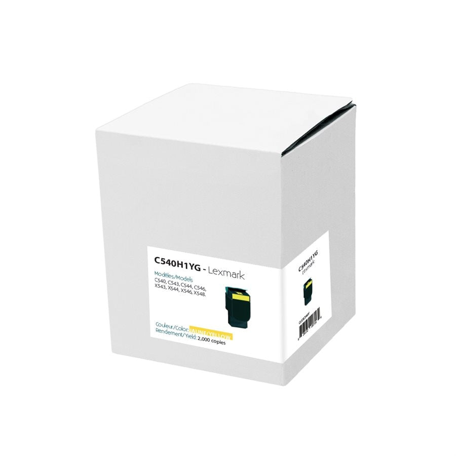Lexmark C54x/X54X. Premium Tone - Yellow - 2K