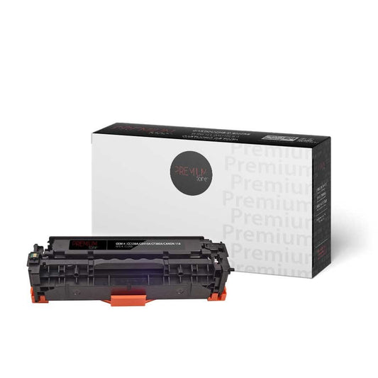 HP CC530A/CE410A/CF380A/Canon 118 Noir Premium Tone OP 3.5K