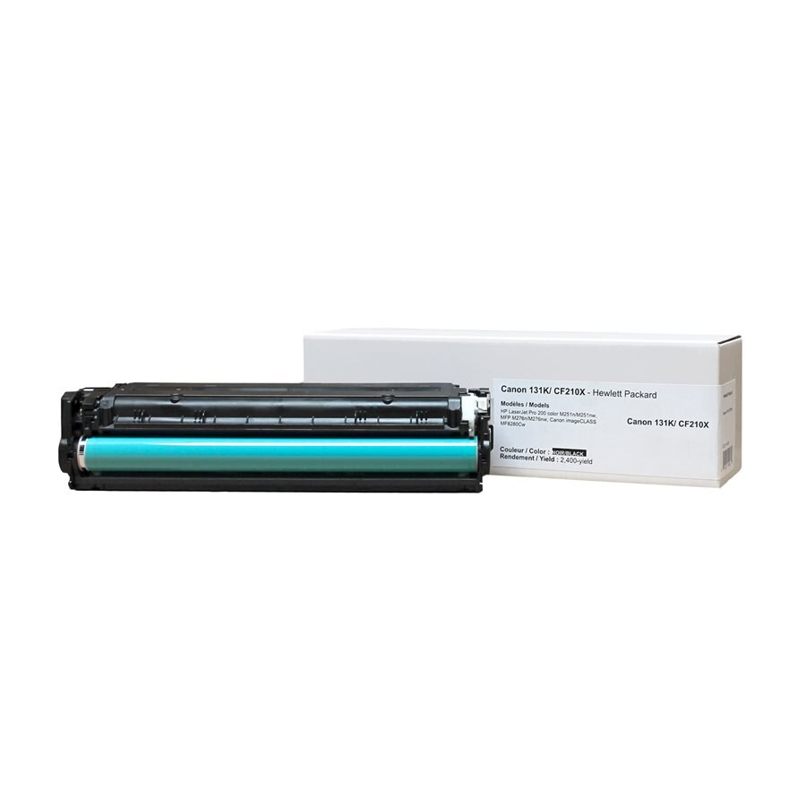 HP CF210X /Canon 131 Black Alternative White Box 2.4K TBD