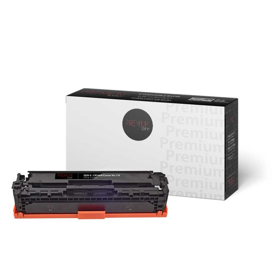HP CB540A/Canon no.116 Univer.Alternative Black PremiumTone 2.2K