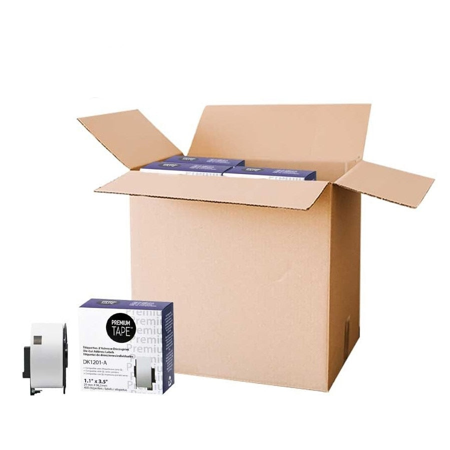 Alternative Brother DK1201 Étiquettes 1.1'' x 3.5'' (10 pack)
