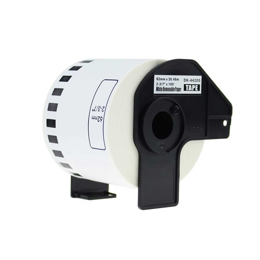 Brother DK-4205 Continuous Papier Blanc Removable 2.4' x 100'