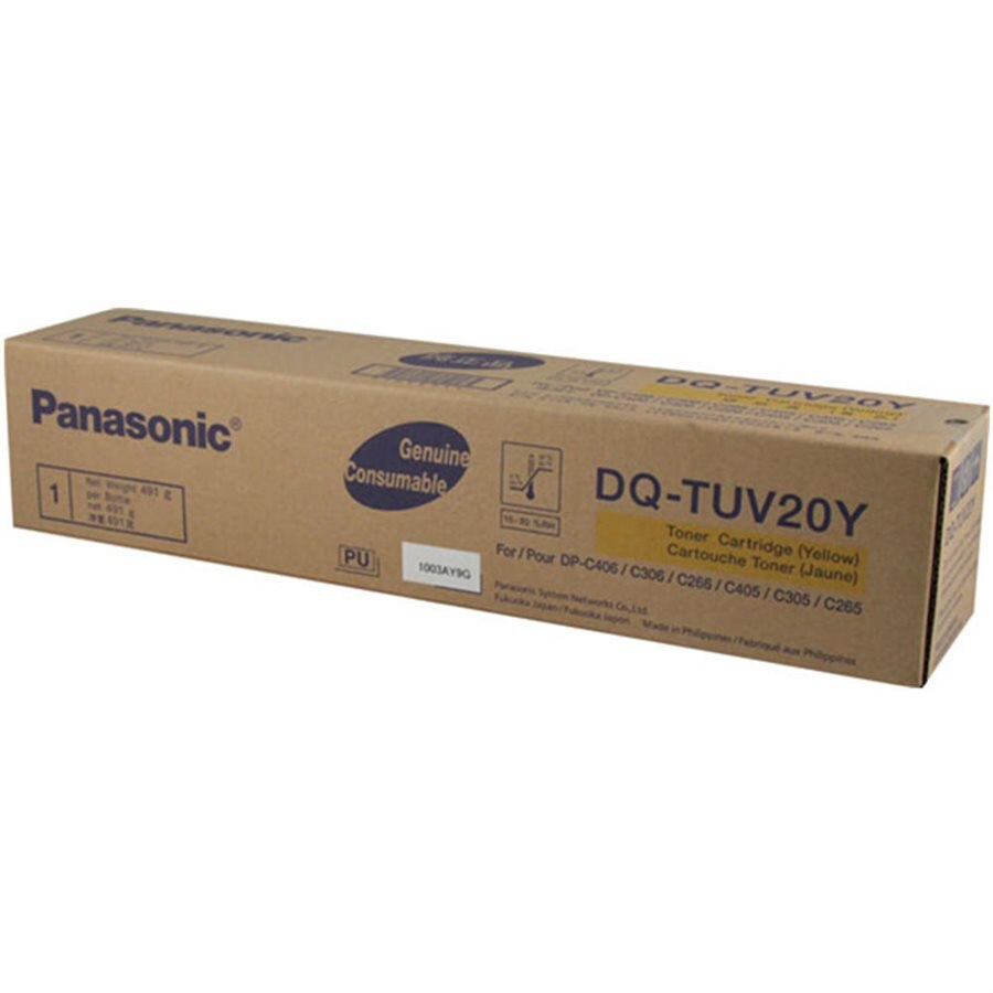 Panasonic DQ-TUV20Y DPC265/266/306 OEM Toner Yellow 20K