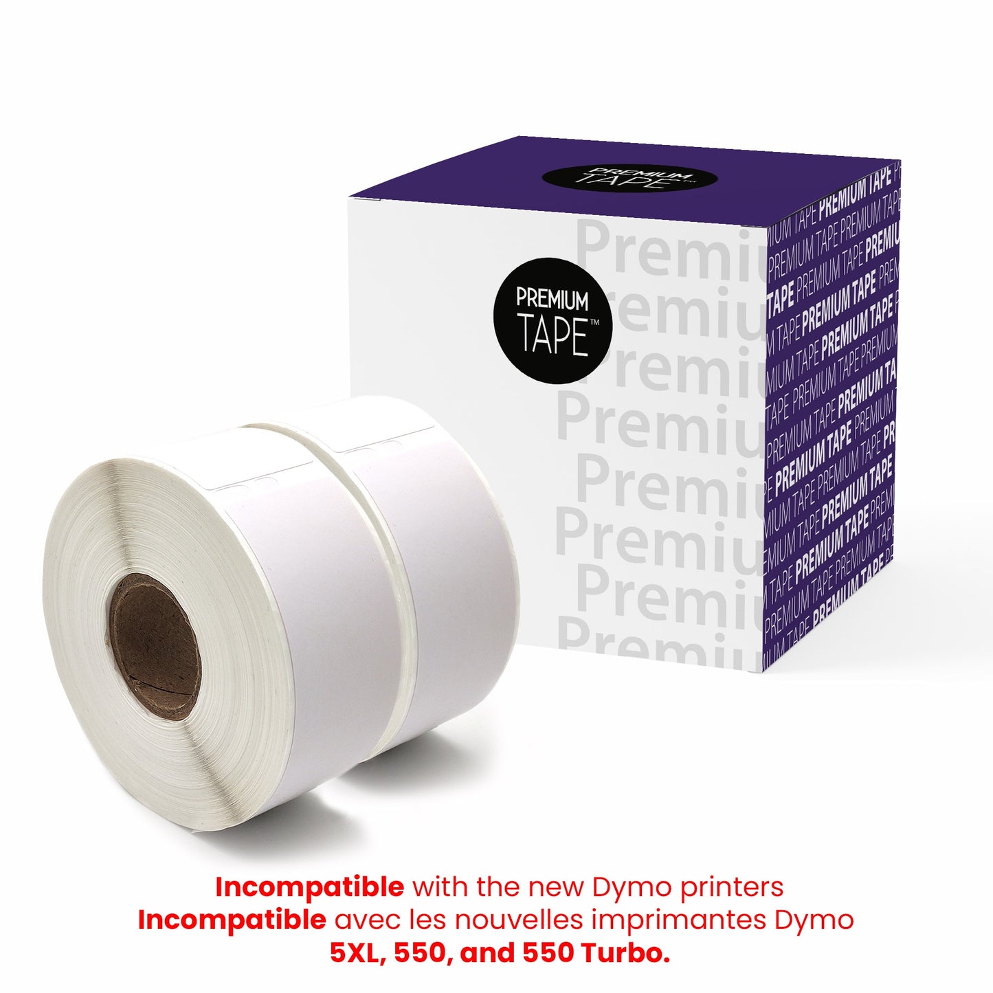 Removable Dymo 30252 Étiquettes 1 1/8'' x 3 1/2'' (2 x 350)