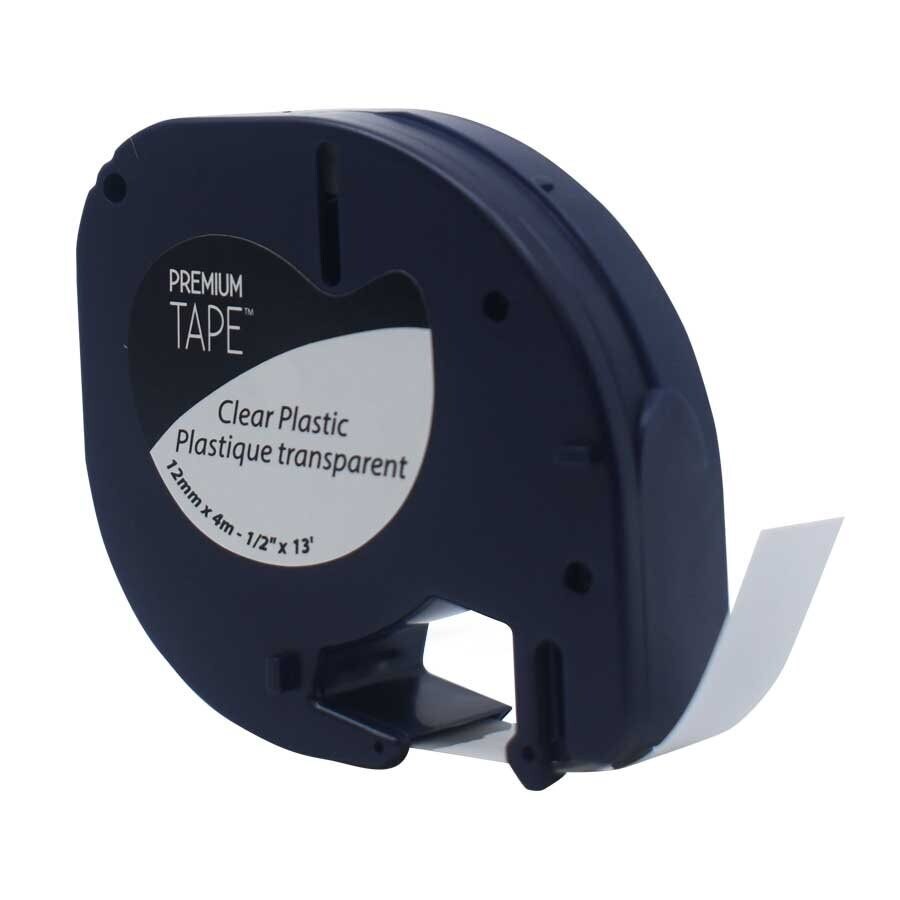 Dymo 91330 Papier Étiquette Alternative Noir/Blanc 12mm