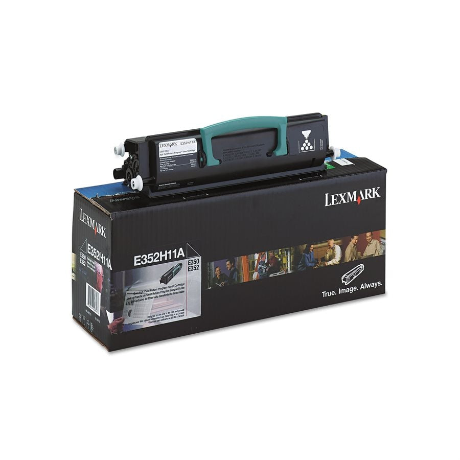 Lexmark E352H11A  OEM High Yield Black Toner Cartridge