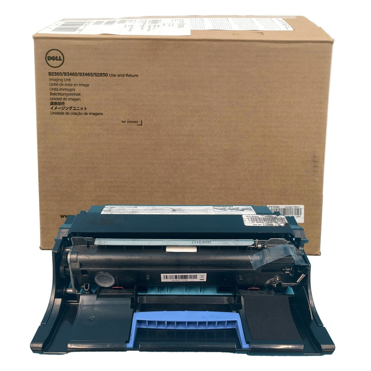 Dell Genuine OEM KVK63 Imaging Drum 60K