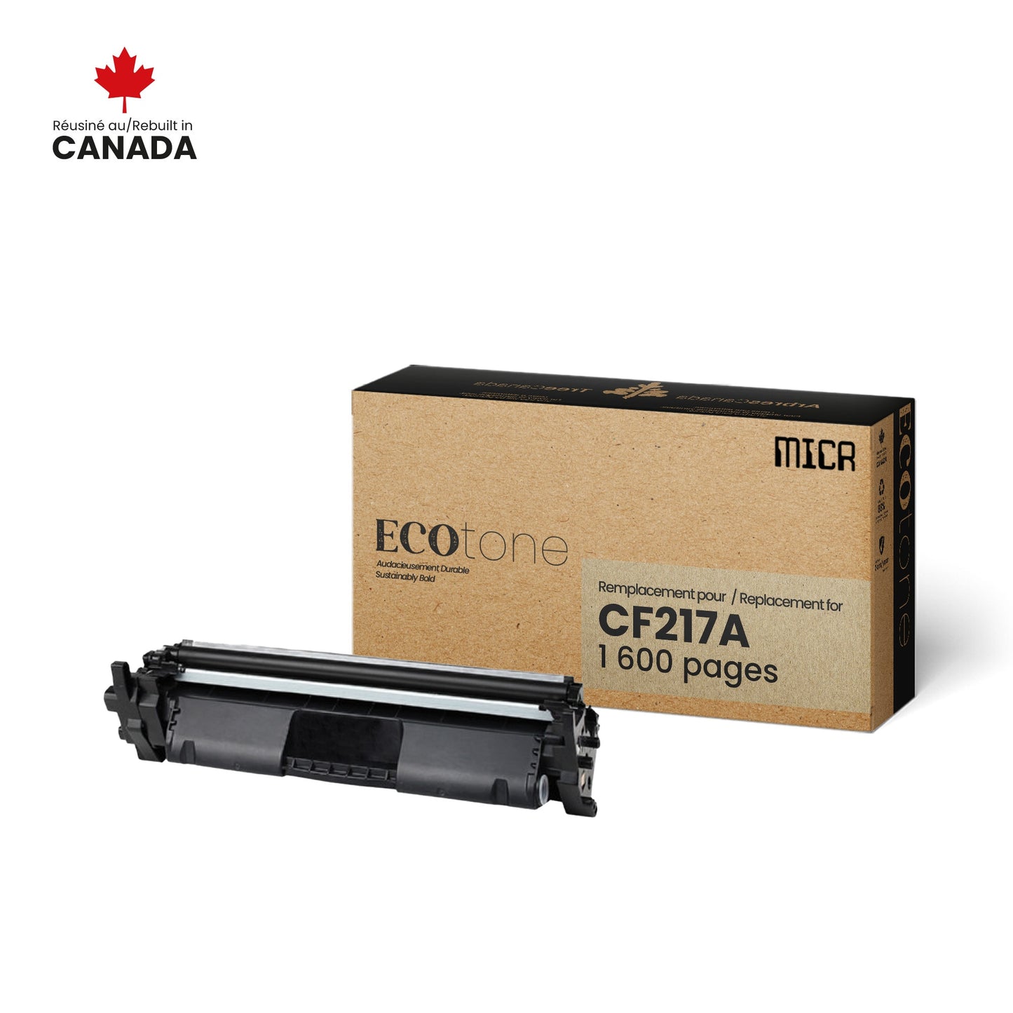 HP CF217A MICR Reman Ecotone 1.6K