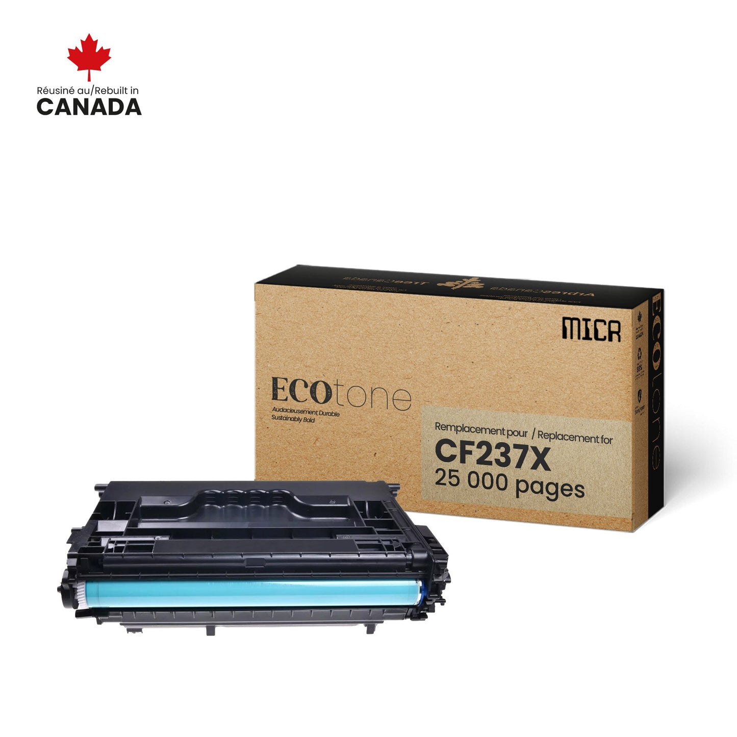 HP CF237X MICR Reman Ecotone 25K