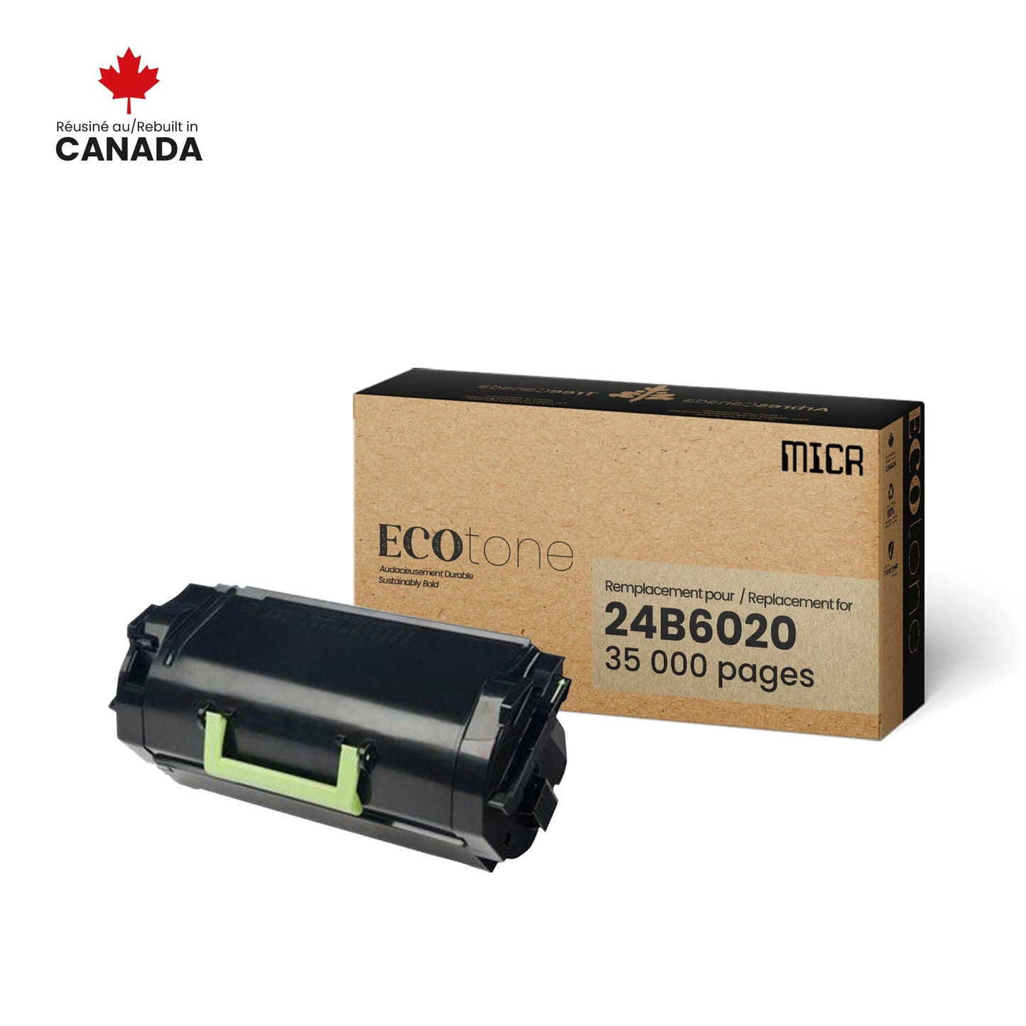 Lexmark 24B6020 MICR Reman Ecotone 35K