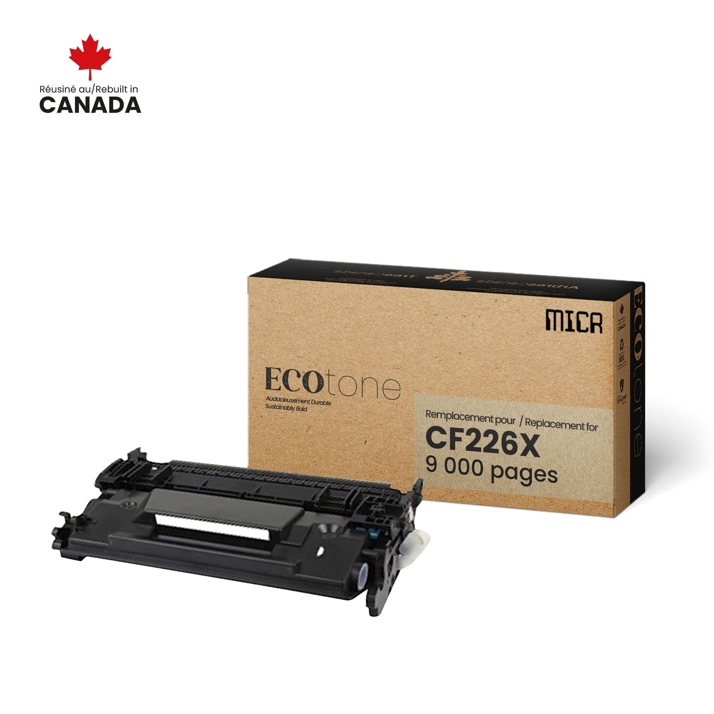 HP CF226X MICR Reman Ecotone 9K