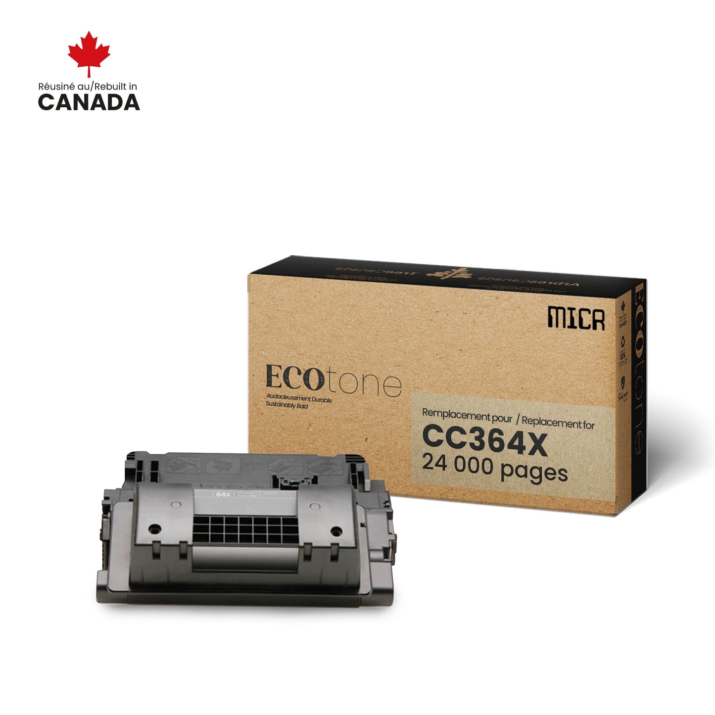 HP CC364X MICR Reman Ecotone 24K