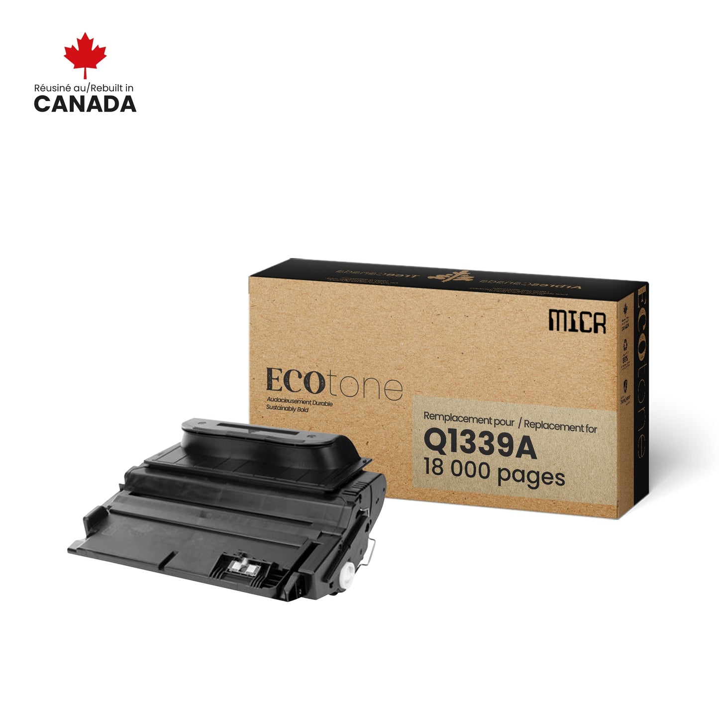 HP Q1339A MICR Reman Ecotone 18K