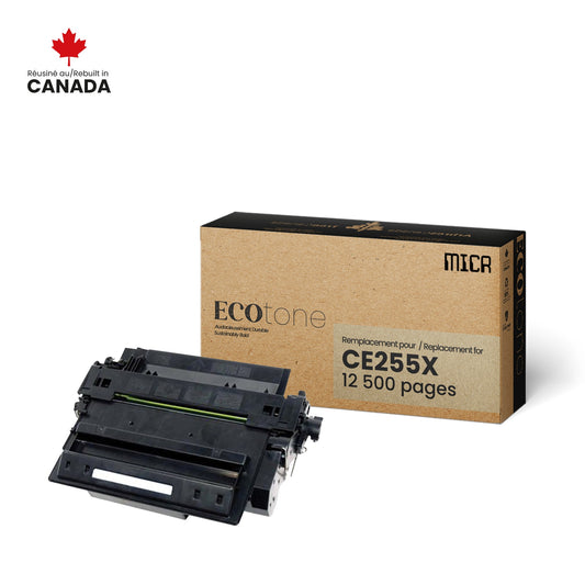 HP CE255X MICR Reman Ecotone 12.5K