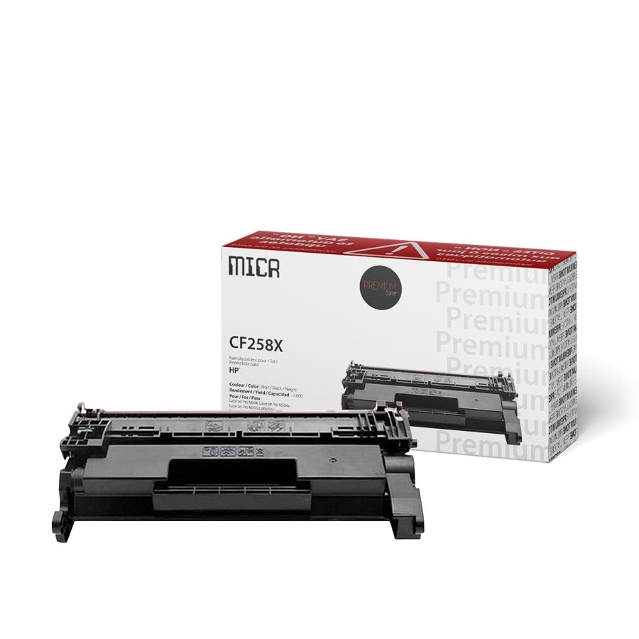 HP CF258X MICR Alternative YRTS Premium Tone 10K