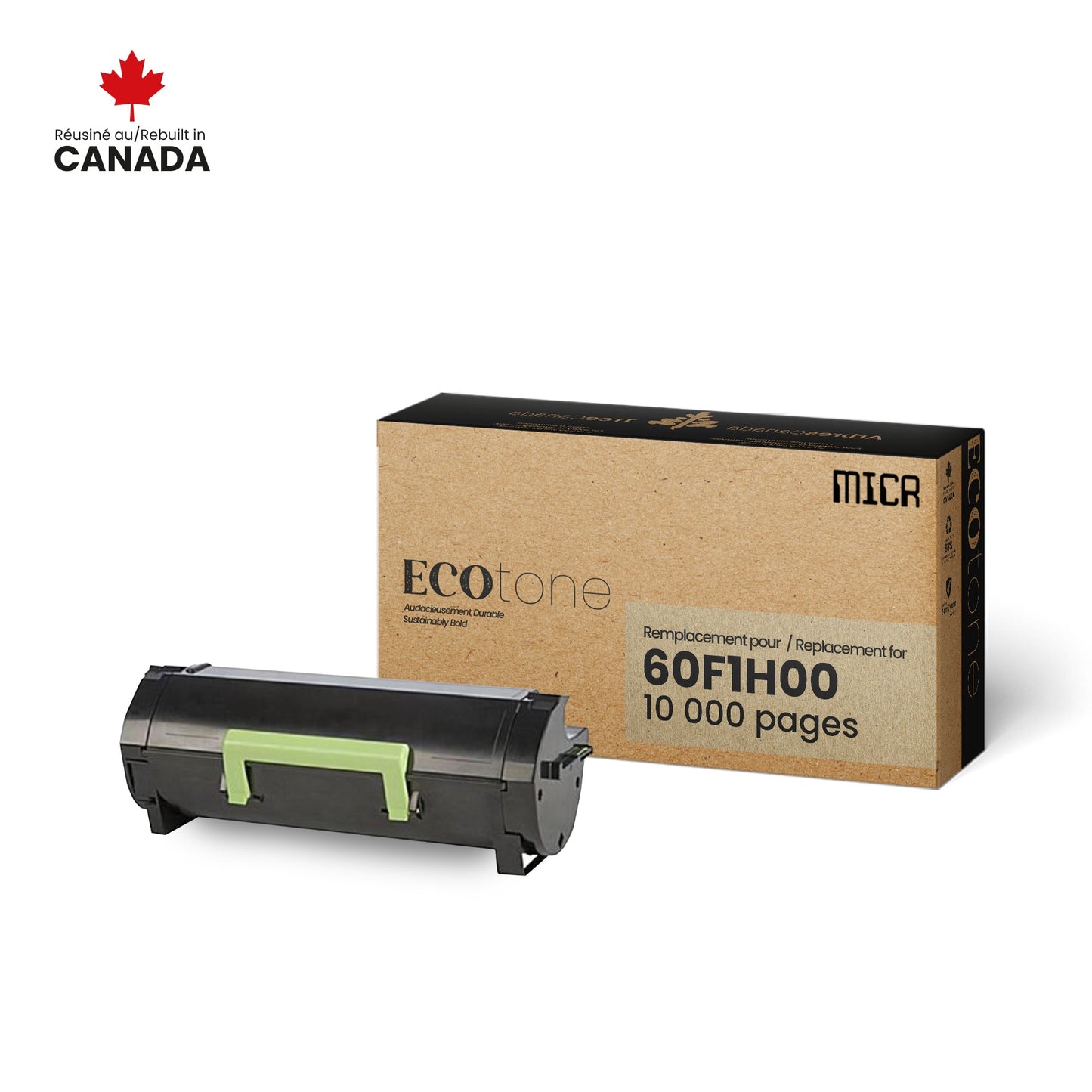 Lexmark 60F1H00 MICR Reman Ecotone 10K