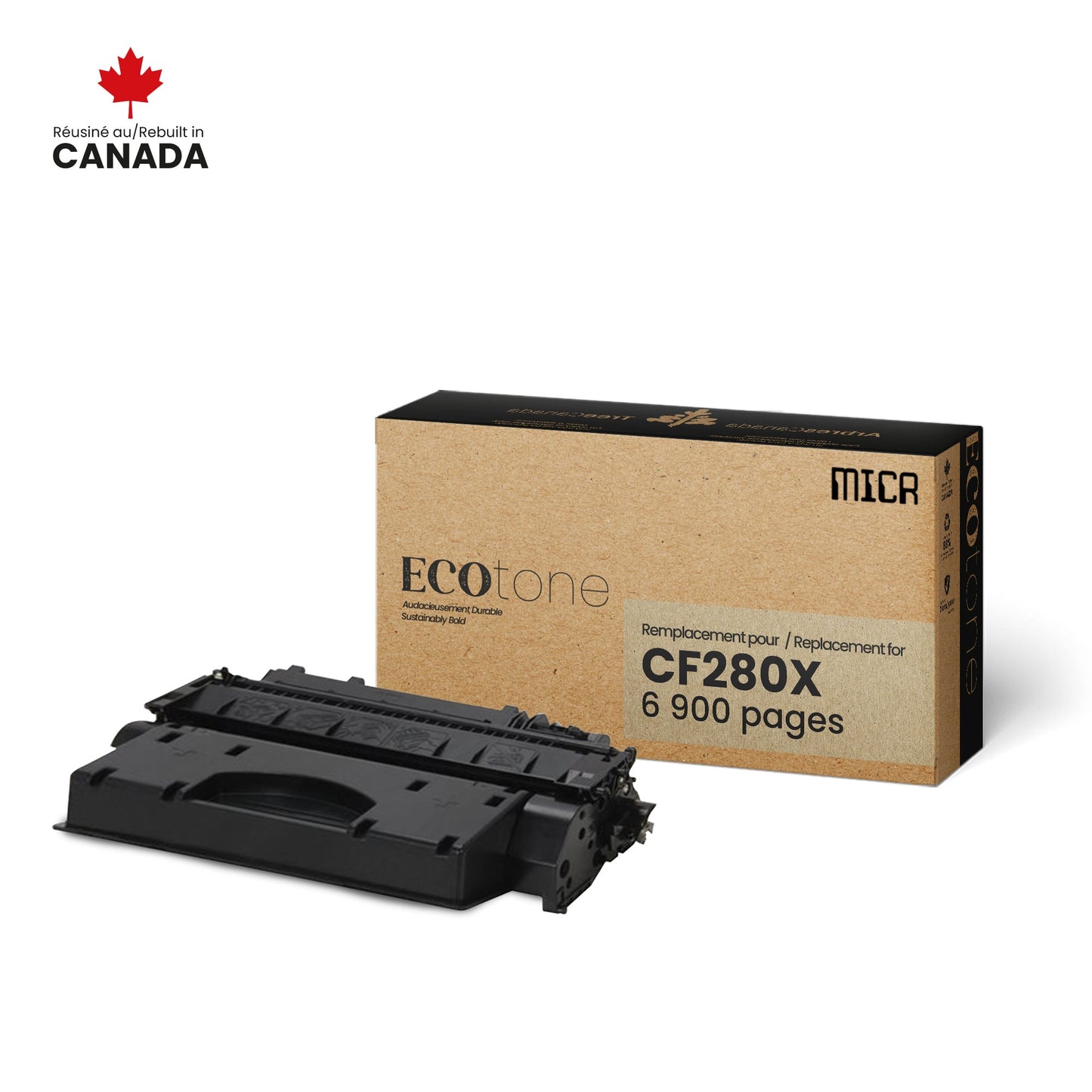 HP CF280X MICR Reman Ecotone 6.9K