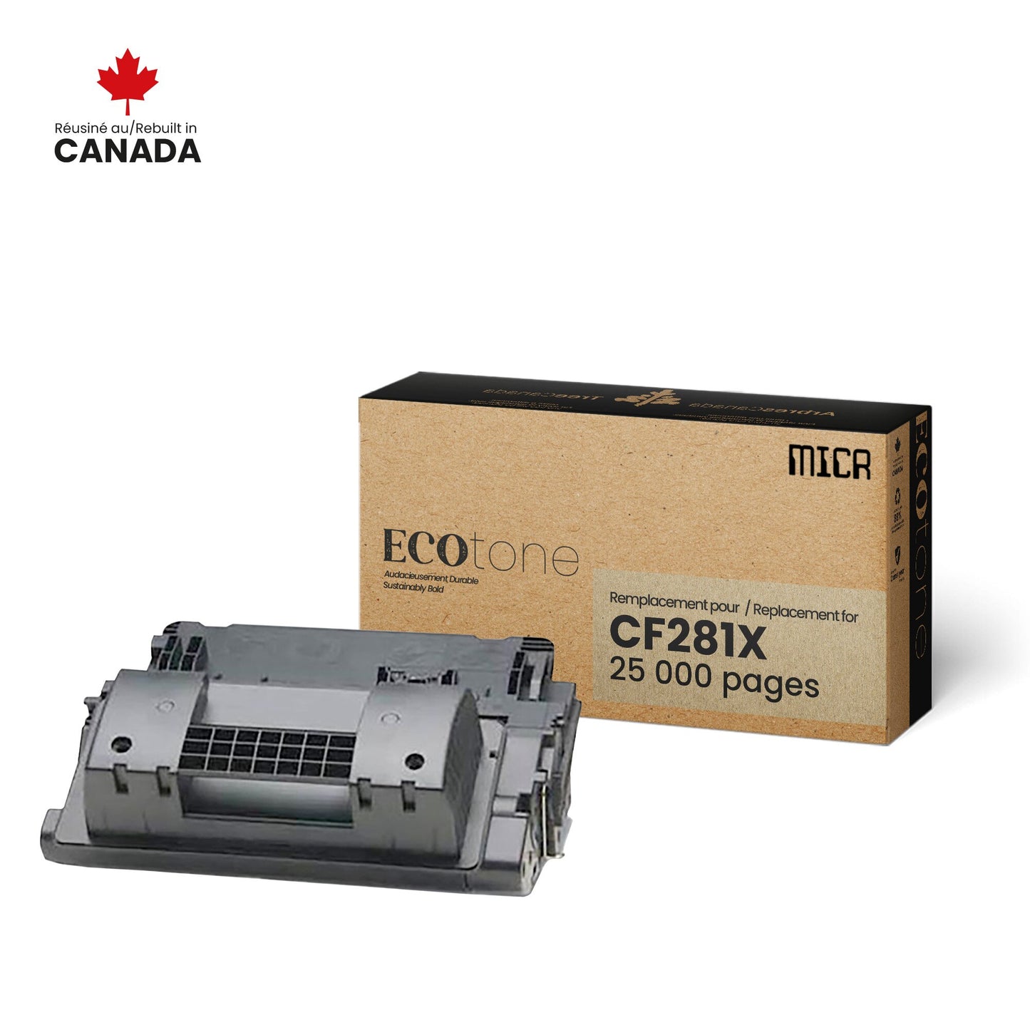 HP CF281X MICR Reman Ecotone 25K