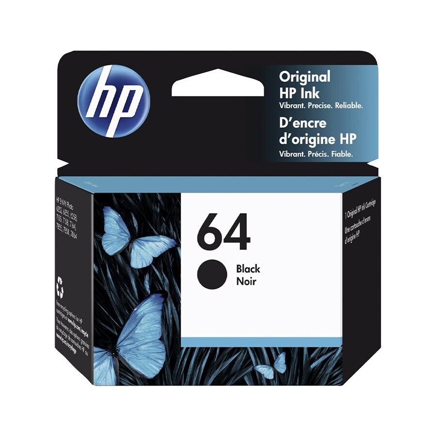 HP N9J90AN (64) OEM Inkjet Black 200 copies