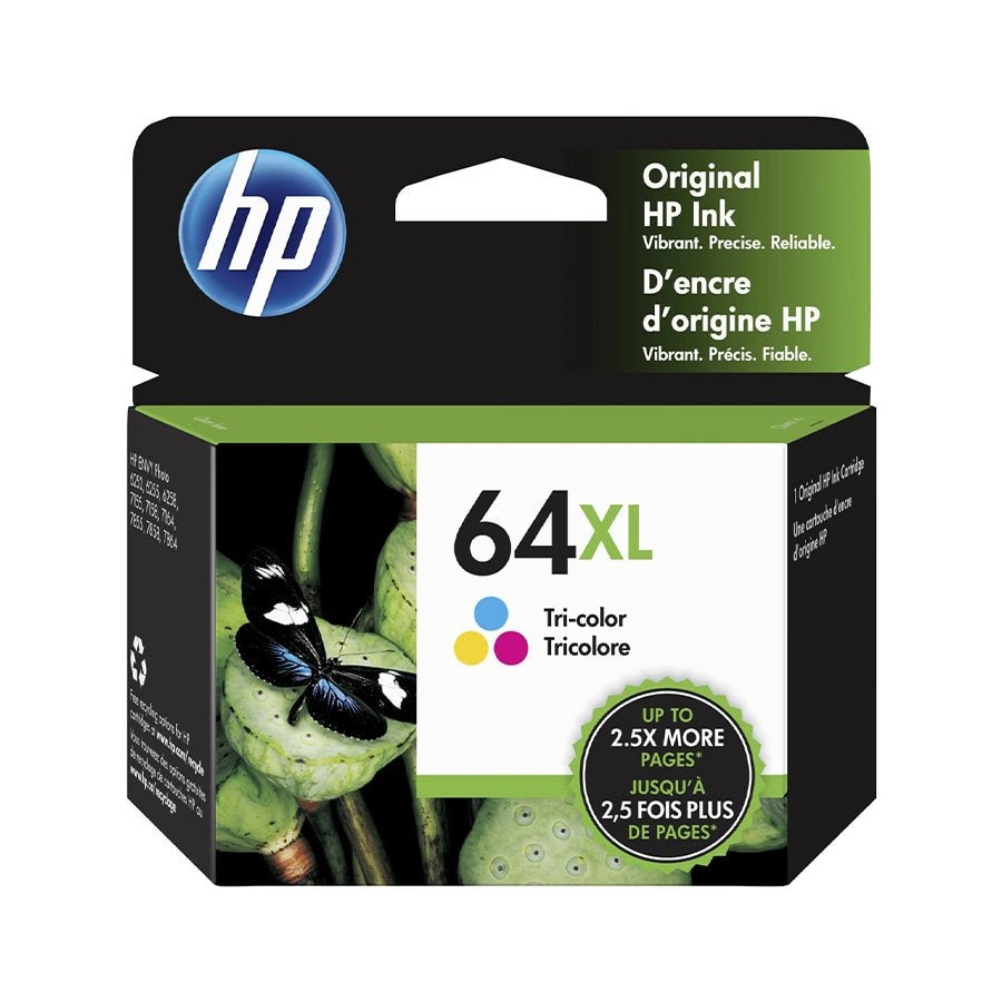 HP N9J91AN (64XL) OEM Inkjet Tri-color 415 copies