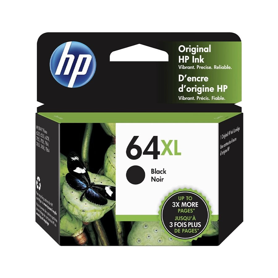 HP N9J92AN (64XL) OEM Inkjet Black 600 copies