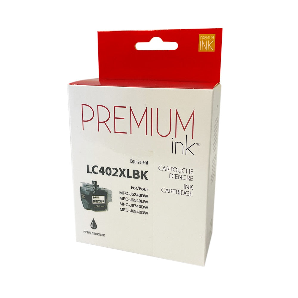 Brother LC402XLBKS Alternative Premium Ink Black 3K