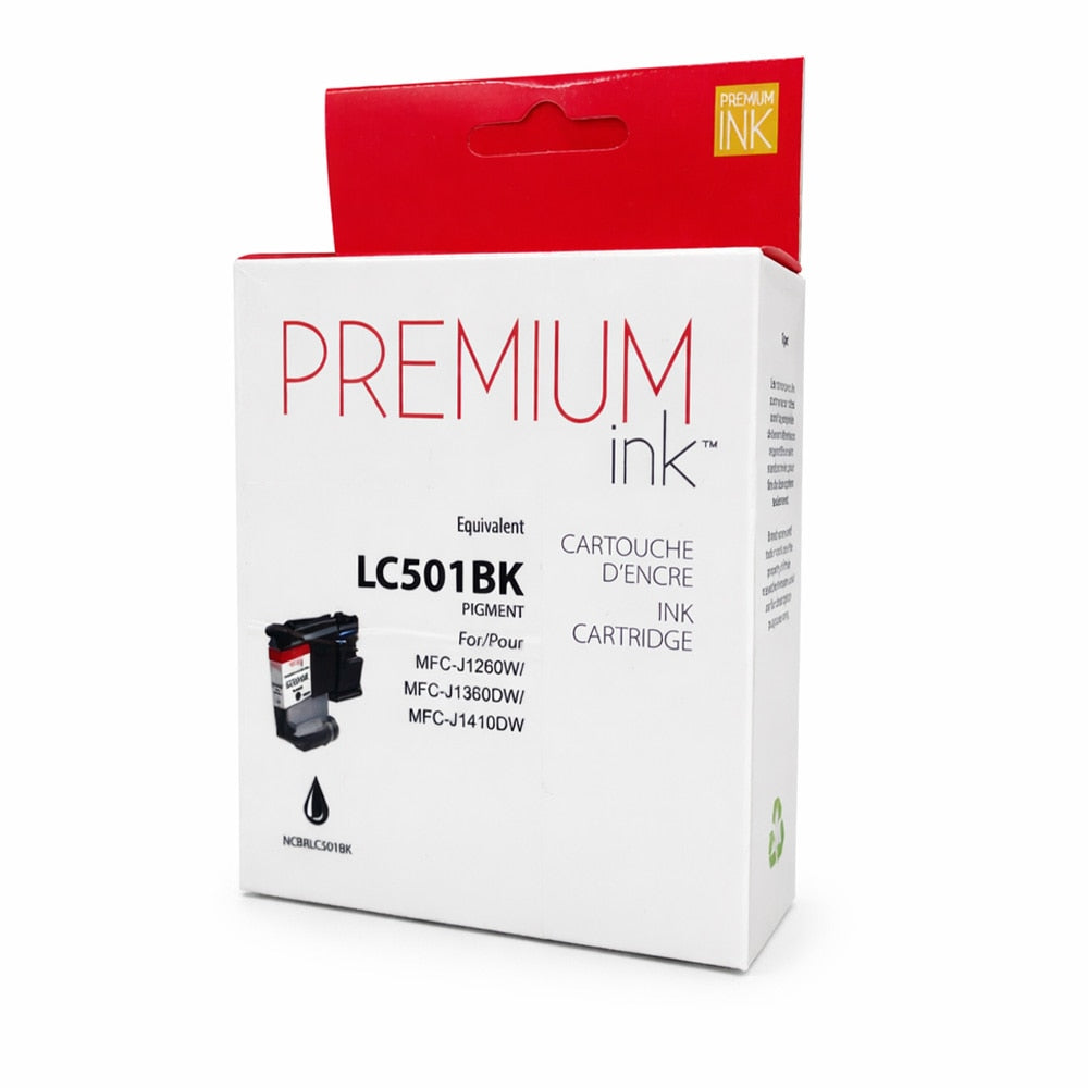 Brother LC501BKS Alternative Premium Ink Black 250 copies