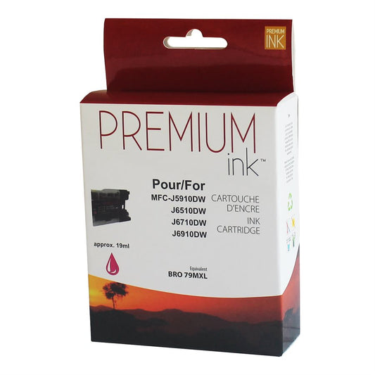 Brother LC79XL Alternative Magenta Premium Encre (19ml)