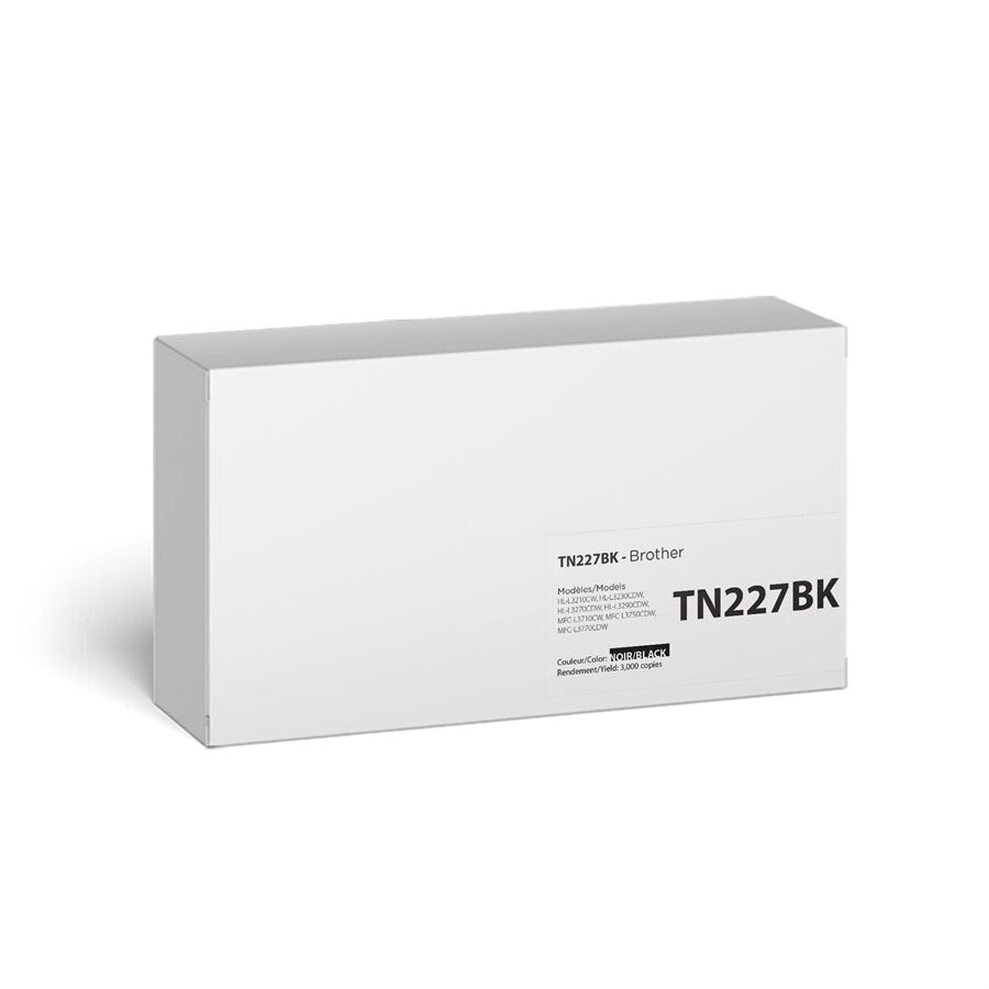 Brother TN227 Noir Alternative White Box 3K -  TBD