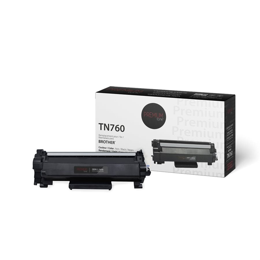 Brother TN760 Toner Alternative Premium Tone 3K