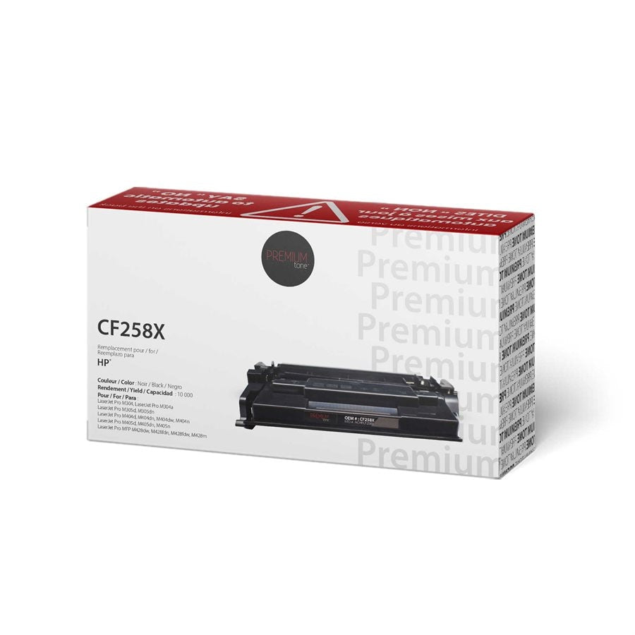 HP CF258X Alternative Premium Tone ChipFlex YRTS  (with toner level) 10K
