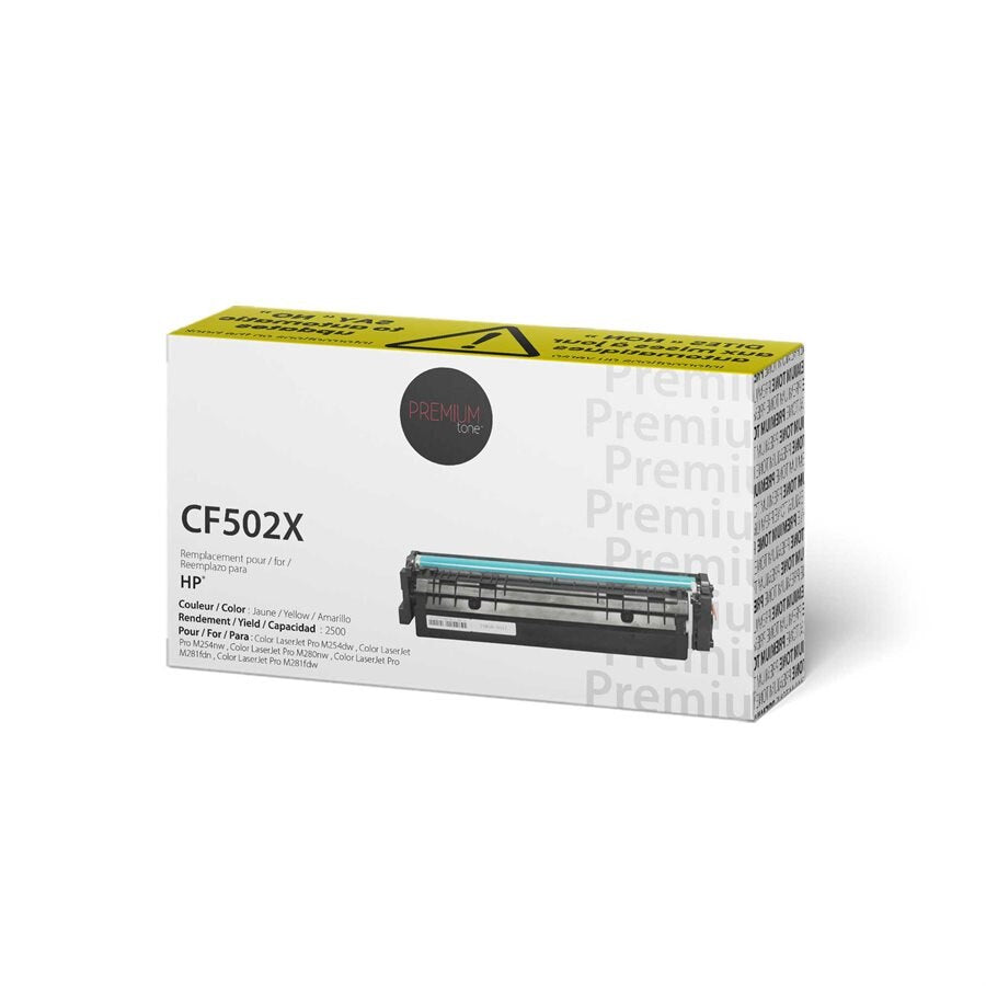 HP CF502X (202X) Alternative Premium Tone Yellow 2.5K