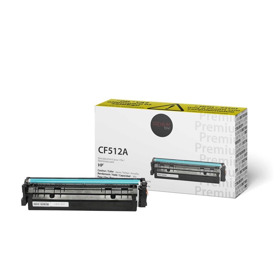HP CF512A (204A) Alternative Premium Tone Yellow 900 pages