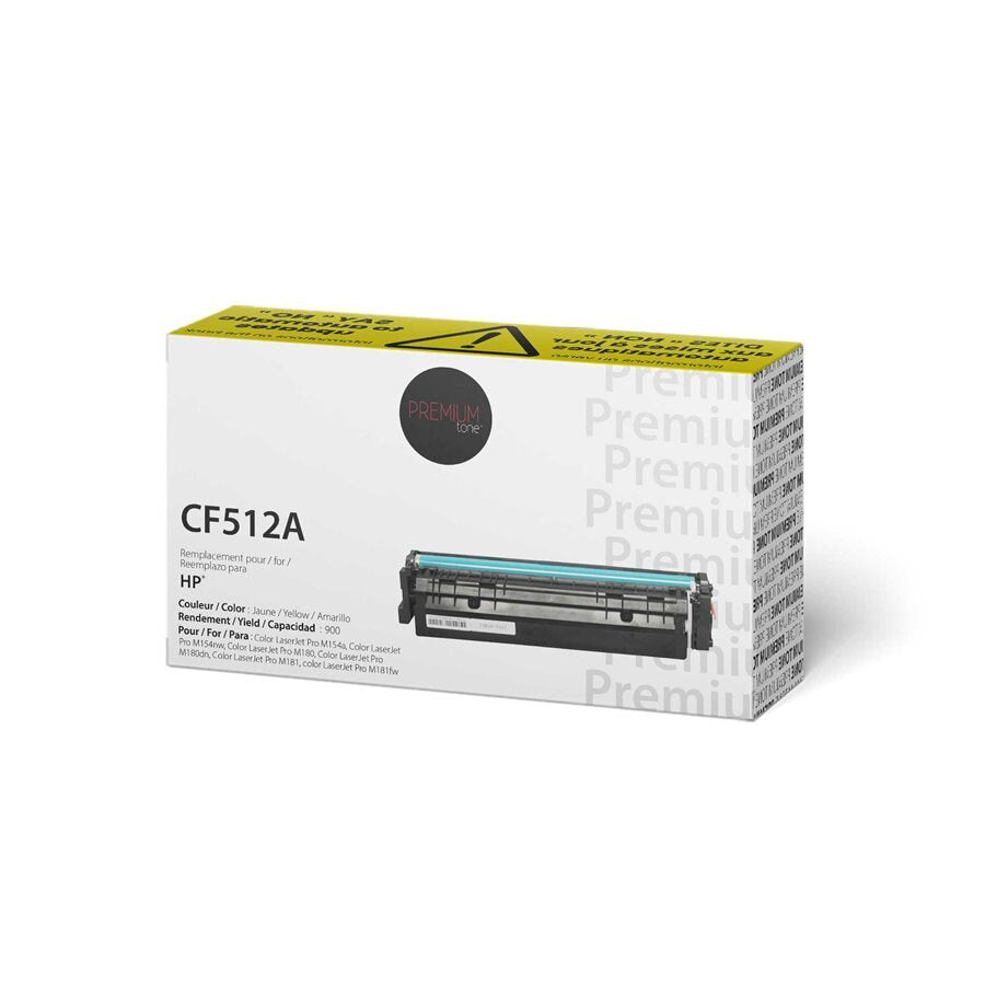 HP CF512A (204A) Alternative Premium Tone Yellow 900 pages