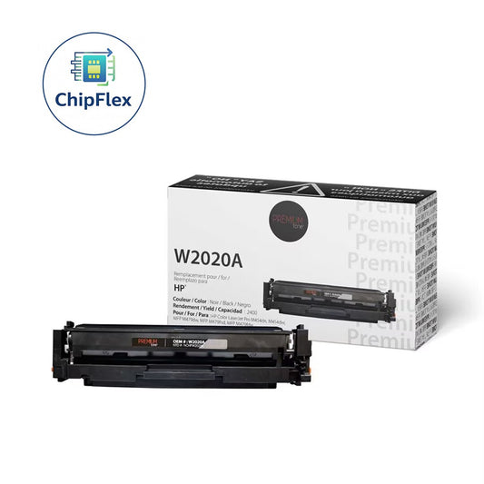 HP W2020A (414A) Alternative Premium Tone ChipFlex YRTS  Noir 2.4K