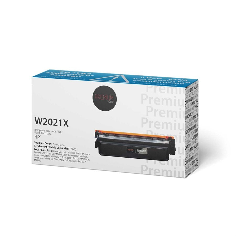 HP W2021X (414X) Alternative Premium Tone ChipFlex YRTS  Cyan 6K