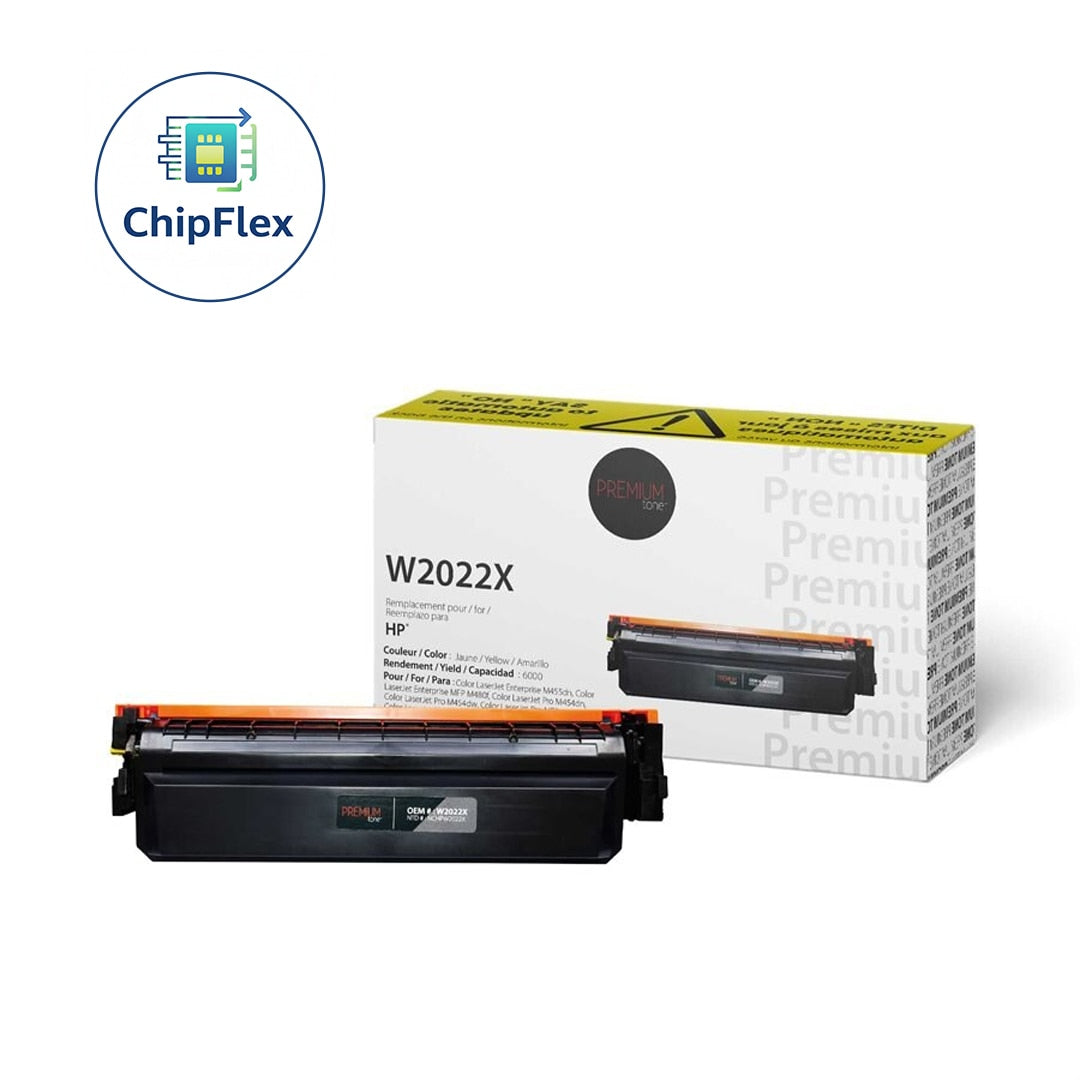 HP W2022X (414X) Alternative Premium Tone ChipFlex YRTS  Yellow 6K